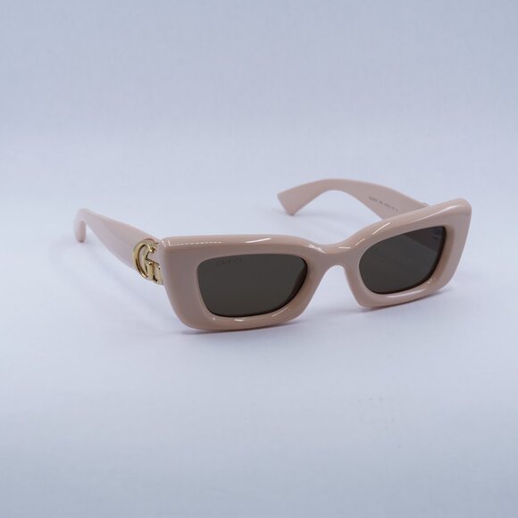 ?️ New Gucci GG1827S 005 Sunglasses - Pink Frame, Brown Lenses main image 4